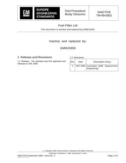 GME TM-99-0001