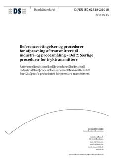 DANSK DS/EN IEC 62828-2