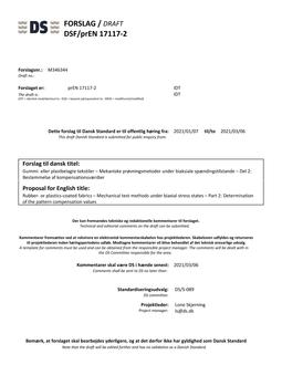DANSK DSF/PREN 17117-2