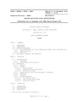 ARMY UFGS-06 17 19