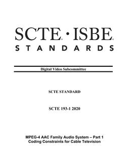SCTE 193-01 2020