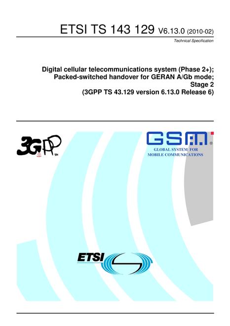ETSI TS 143 129
