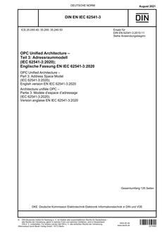 DIN EN IEC 62541-3