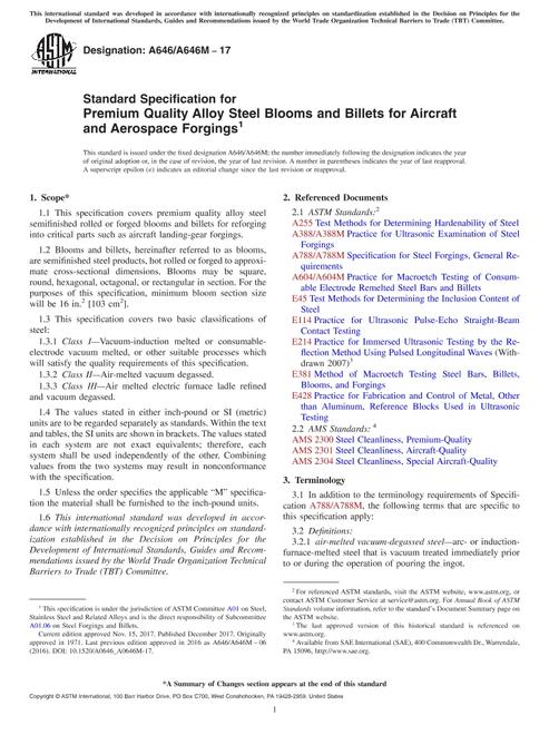 ASTM A646/A646M-17