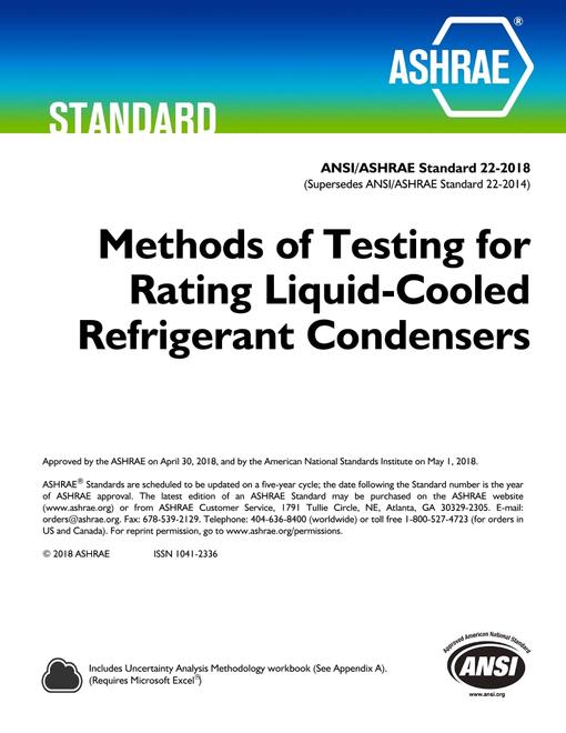ASHRAE 22-2018