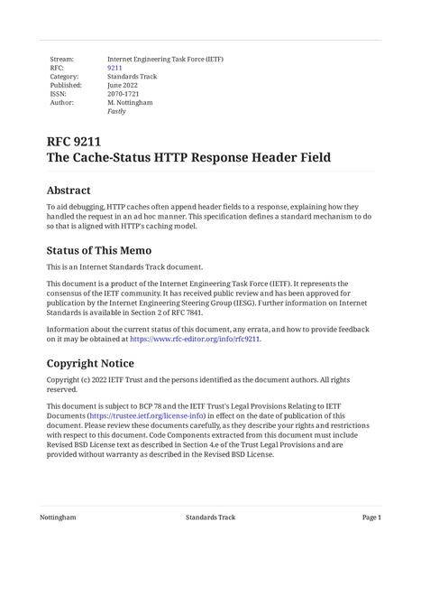 IETF RFC 9211