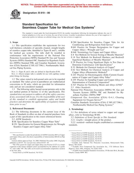 ASTM B819-00