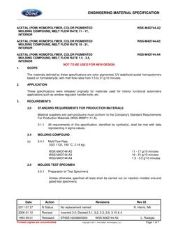 FORD WSK-M4D744-A2