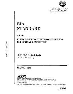 ECIA EIA/ECA-364-10D