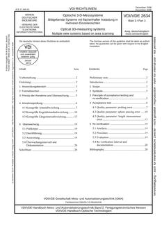 VDI VDI/VDE 2634 BLATT 3