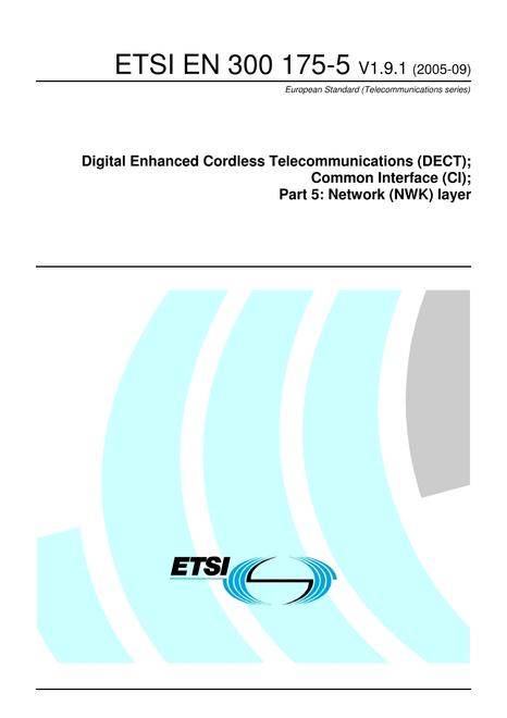 ETSI EN 300 175-5