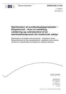 DANSK DS/EN ISO 11135