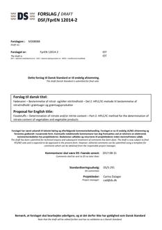 DANSK DSF/FPREN 12014-2