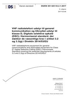 DANSK DS/EN 301 025 V2.2.1