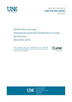 AENOR UNE-EN ISO 10581