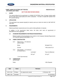 FORD WSS-M1H1012-A2