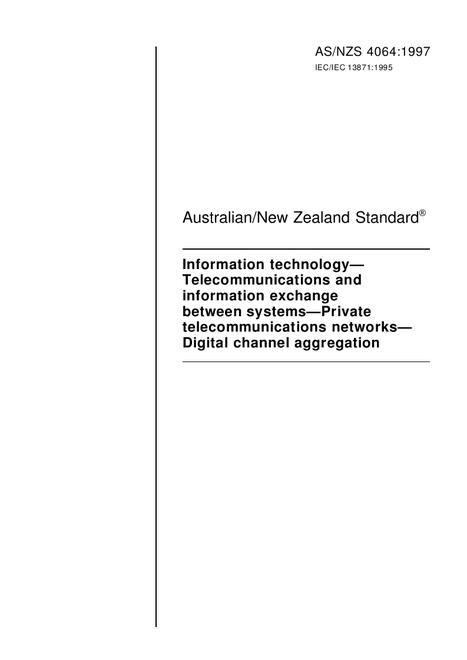 AS/NZS 4064:1997