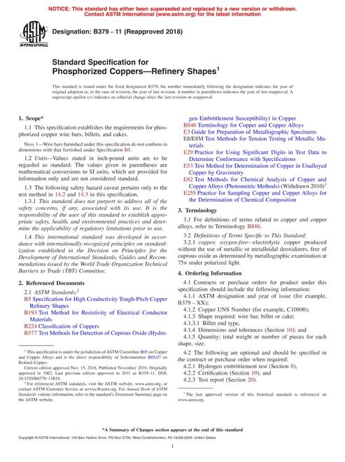 ASTM B379-11(2018)