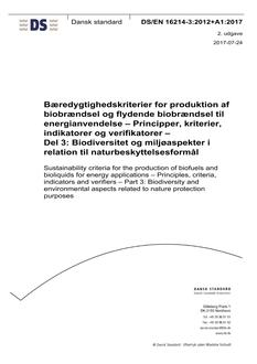 DANSK DS/EN 16214-3+A1