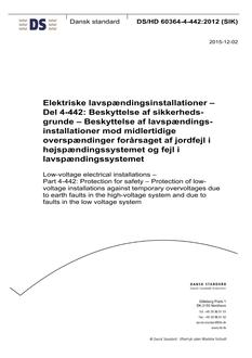 DANSK DS/HD 60364-4-442