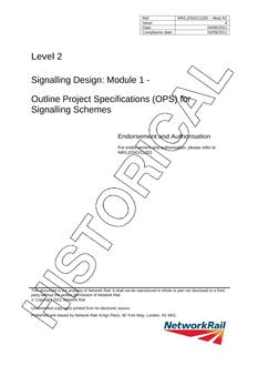 NR NR/L2/SIG/11201/MODA01 ISSUE 4