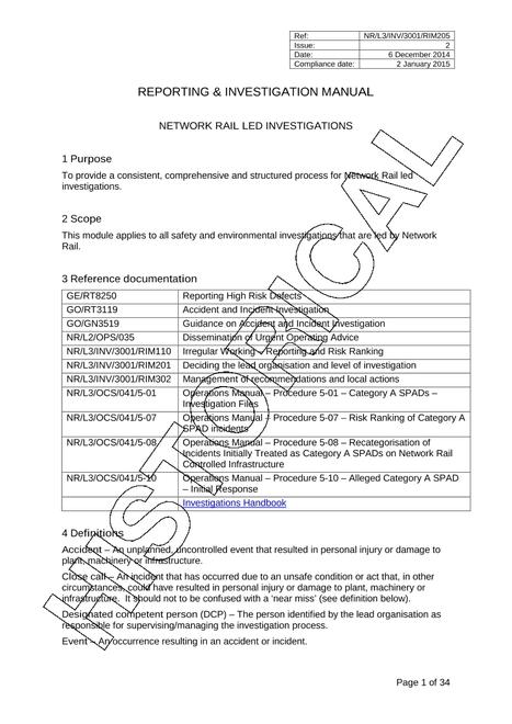 NR NR/L3/INV/3001/RIM205 ISSUE 2