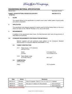 FORD WSS-M1H737-A