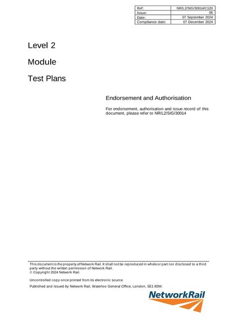 NR NR/L2/SIG/30014/C120 ISSUE 6