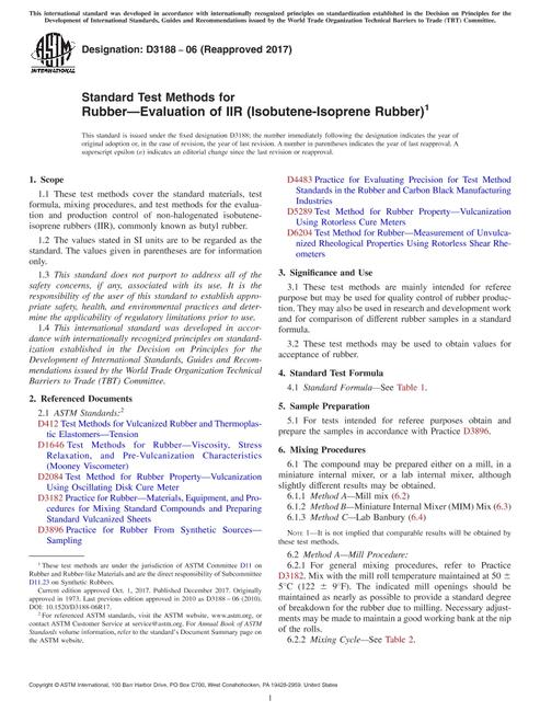 ASTM D3188-06(2017)