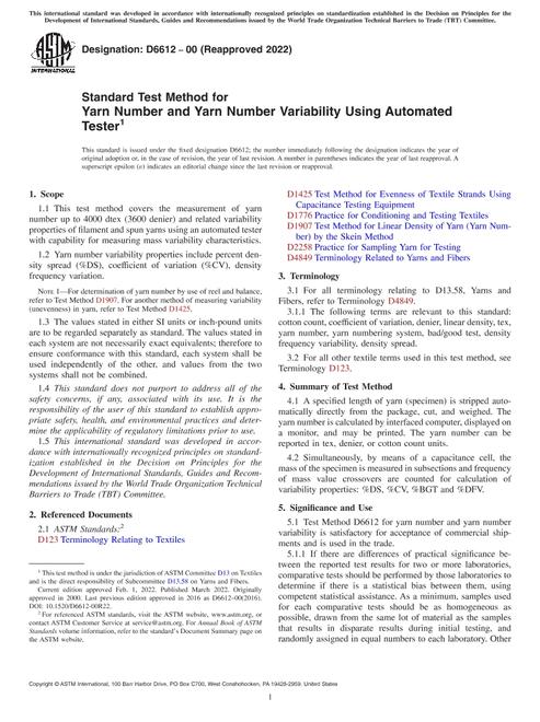 ASTM D6612-00(2022)