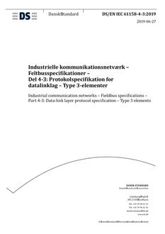 DANSK DS/EN IEC 61158-4-3