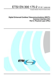 ETSI EN 300 175-2