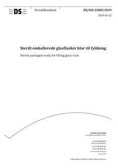 DANSK DS/ISO 21882