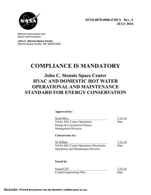 NASA SSTD-8070-0086-EMCS Rev. A