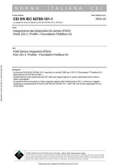 CEI EN IEC 62769-101-1