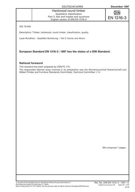DIN EN 1316-3