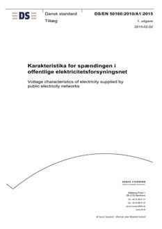 DANSK DS/EN 50160