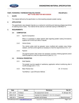 FORD WSA-M70J9-A
