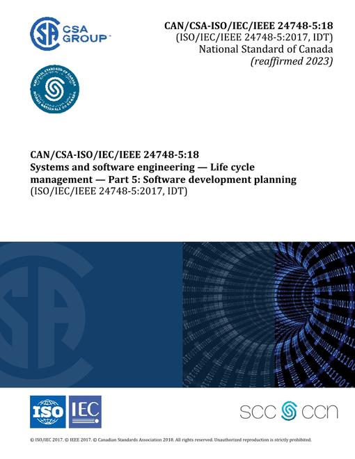 CAN/CSA-ISO/IEC/IEEE 24748-5:18 (R2023)
