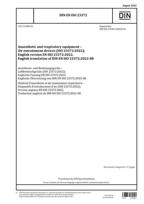 DIN EN ISO 23372