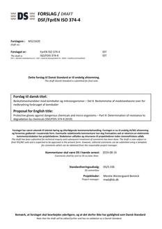 DANSK DSF/FPREN ISO 374-4