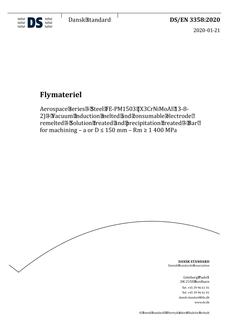 DANSK DS/EN 3358
