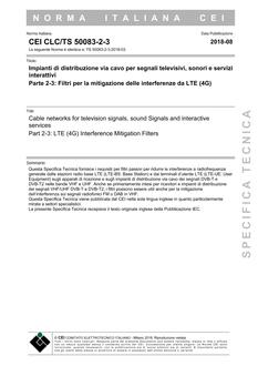 CEI CLC/TS 50083-2-3