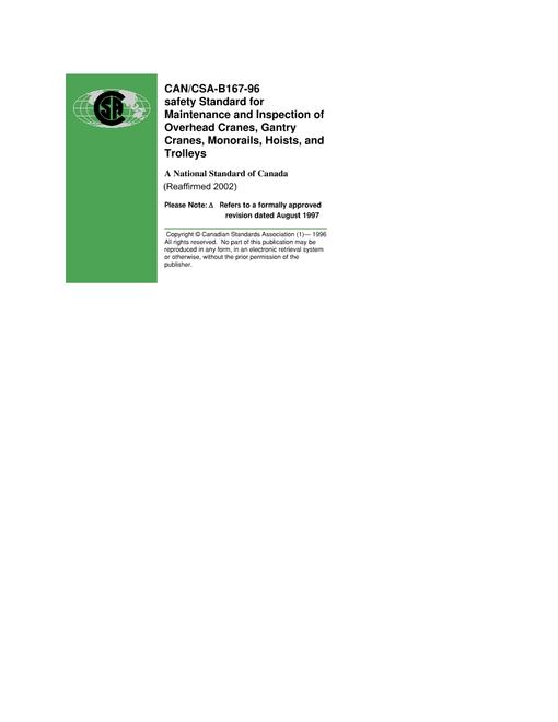 CAN/CSA B167-96 (R2002)