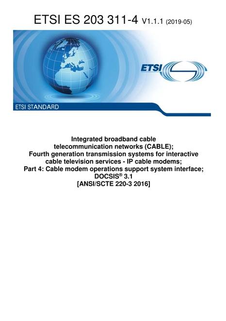 ETSI ES 203 311-4