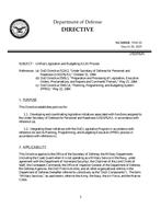DOD DODD-5500.20