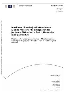 DANSK DS/EN 1889-1
