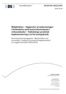 DANSK DS/EN ISO 14052