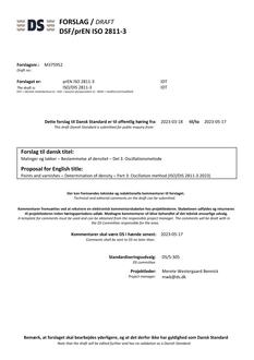DANSK DSF/PREN ISO 2811-3