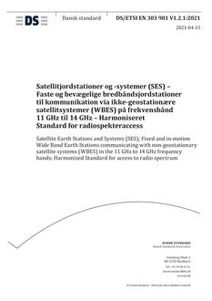 DANSK DS/ETSI EN 303 981 V1.2.1